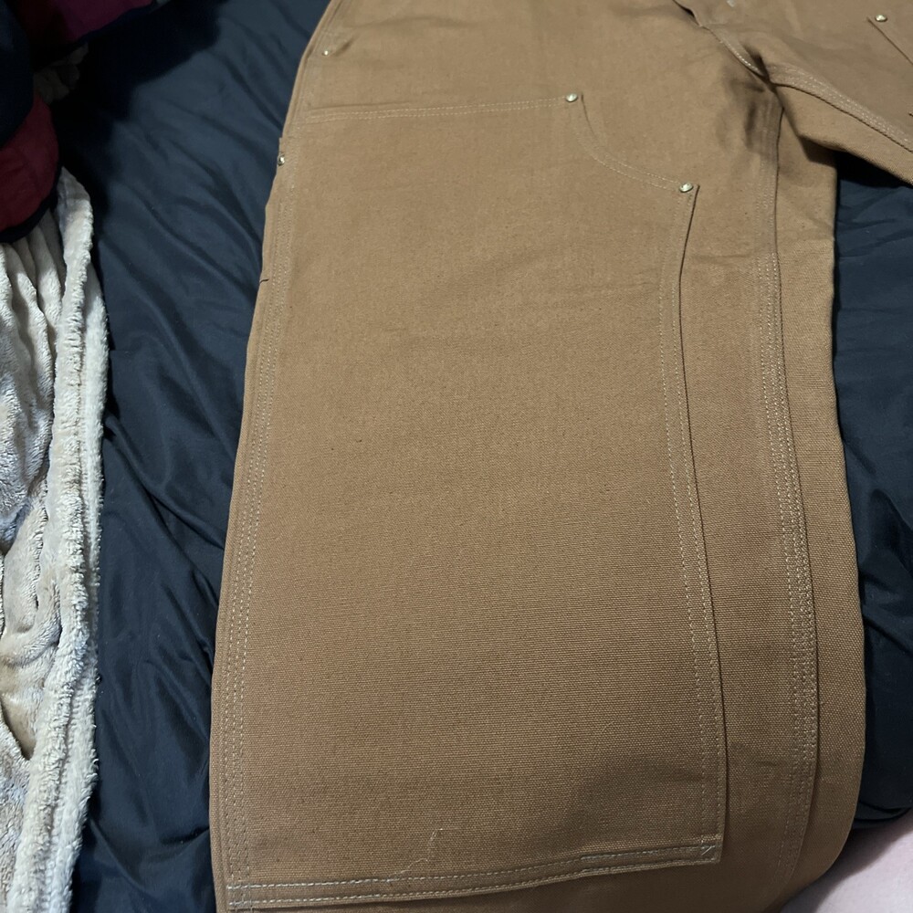 Carhartt B01 Double Knee Duck Work Pants 38 X 30 Made in USA Loose Original Fit - Picture 3 of 8